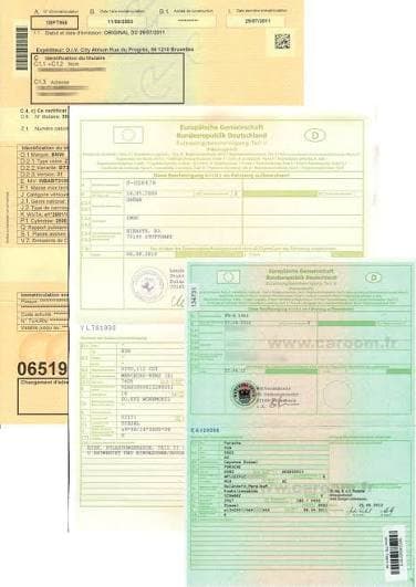 Illustration du service : Extrait de carte grise